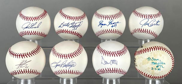 8 - Chicago Cubs Signed Baseballs Including Mariellen