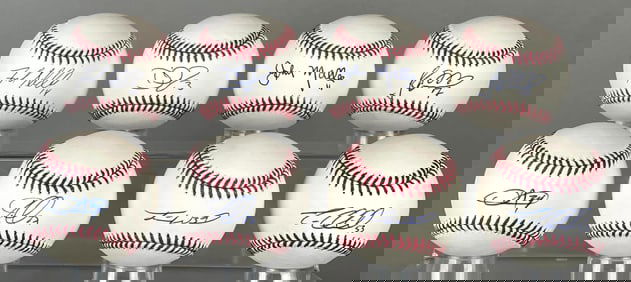 8 - 2000s Chicago Cubs Players Signed Baseballs