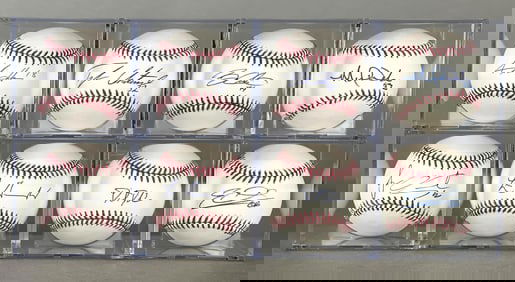 8 - 2000s Baseball Players Signed Baseballs