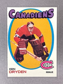 1971 Topps Hockey Ken Dryden #45 Rookie