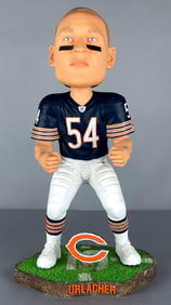 Rare Giant Forever Collectibles Brian Urlacher Bobblehead 17/100