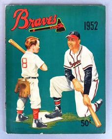 1952 Boston Braves Yearbook