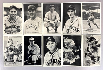 10 - 1936 R131 National Chicle Fine Pen Baseball Cards