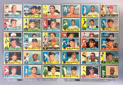 39 - 1960 Topps Baseball High Series Cards