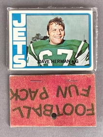 1972 Topps Football West Corps Cello Fun Pack
