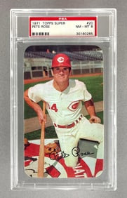 1971 Topps Super Pete Rose #20 PSA 8