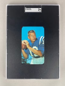 1970 Topps Super Johnny Unitas #15 SGC 7