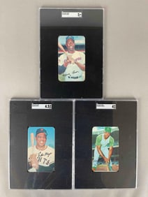 3 - 1970 Topps Super Jackson, Mays, Aaron SGC 4 - 5