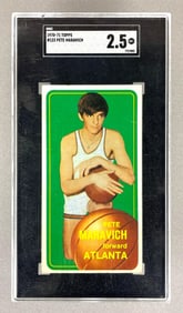 1970 Topps Pete Maravich #123 SGC 2.5 Rookie