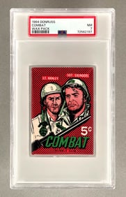 1964 Donruss Combat Wax Pack PSA 7