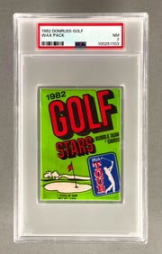 1982 Donruss Golf Wax Pack PSA 7