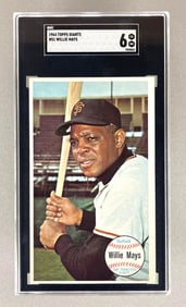 1964 Topps Giants Willie Mays #51 SGC 6 Single Print