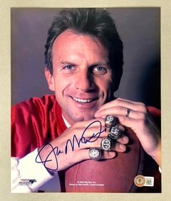 Joe Montana Signed 8x10 with COA