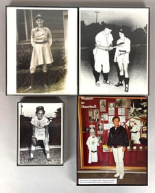 3 - AAGPBL Signed Photos from The Ange Armato Collection