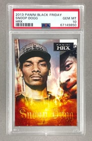 2013 Panini Black Friday Snoop Dogg HRX PSA 10
