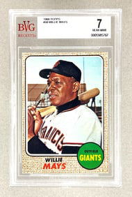 1968 Topps Willie Mays #50 BVG 7