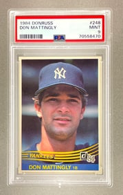 1984 Donruss Don Mattingly #248 PSA 9