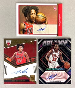 3 - 2021 Panini Ayo Dosunmu Auto Rookies