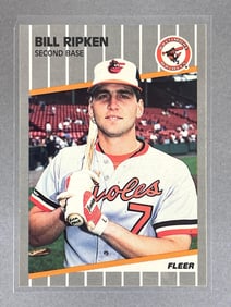 1989 Fleer Bill Ripken F - Face #616