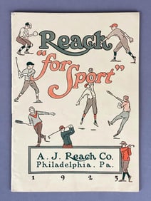 1925 Reach Sports Catalog