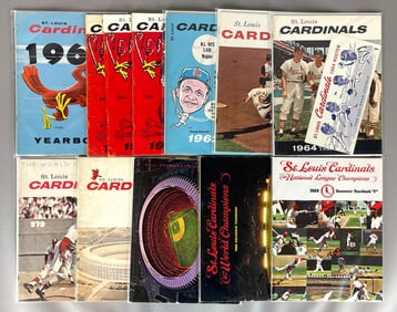 12 - 1960 - 69 St. Louis Cardinals Years Books