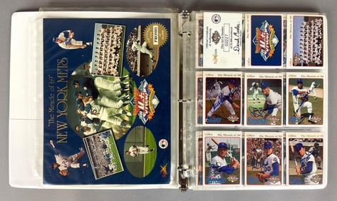 Rare 1994 Spectrum 1969 New York Mets 25th Anniversary 70 Card Set with 29 Autographs