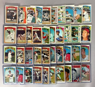 40 - 1972 Topps Baseball HOFs Cards