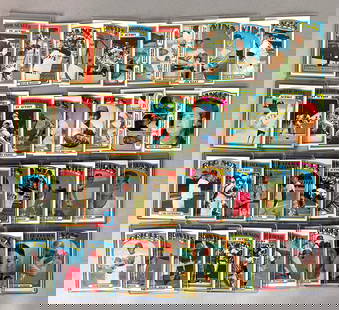 40 - 1972 Topps Baseball HOFs Cards: Conditions vary, Low - EXMT, Reggie Jackson, Brooks Robinson, Rod Carew, Ron Santo, Yaz, Bob Gibson, and More