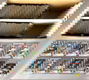 820+ 1973 Topps Baseball Cards with HOFs, Stars, and Rookies