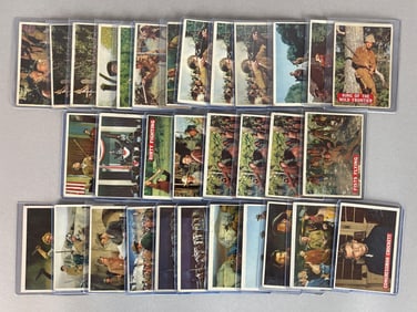 32 - 1956 Topps Davy Crockett Orange Back Cards