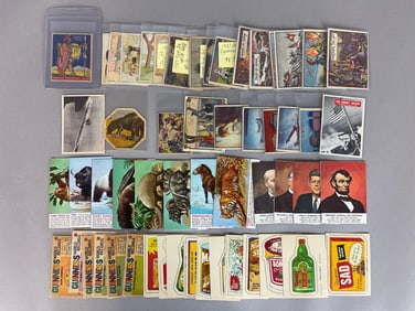 55 - 1910 - 80 Various Non Sports Cards