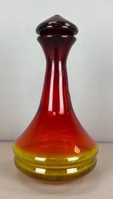 Amberina Art Glass Decanter