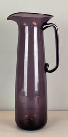 Blenko Amethyst Glass Pitcher