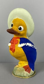 Vintage Japanese Composite Easter Duckling Candy Container