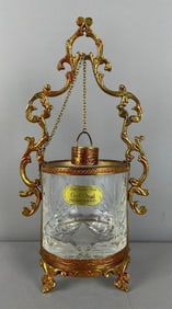 Cristal Sud Footed Cut Crystal Candle Holder