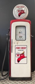 1951 Martin and Schwartz Texaco Fire Chief Gas Pump
