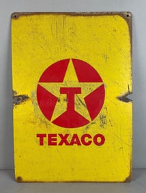 Vintage Texaco Metal Advertising Sign