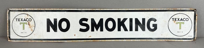 No Smoking Metal Sign