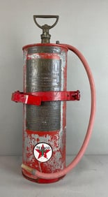 Vintage Gapco Hand Fire Extinguisher with Mount