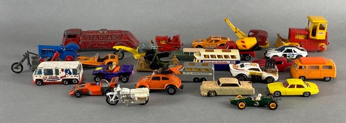 Group of 20+ Die-Cast Vehicles and More