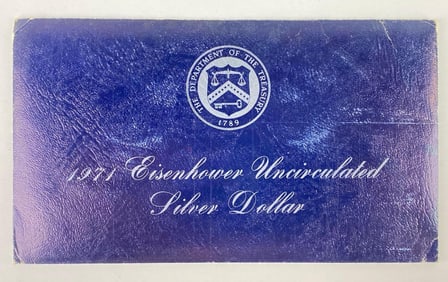1971 UNC Eisenhower Silver Dollar