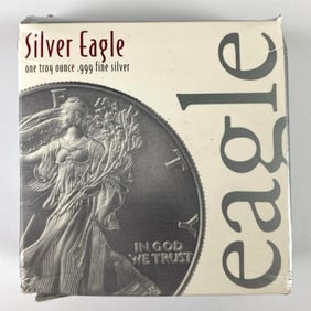 2005 Coins of America $1 Silver Eagle 1 oz .999 Fine Silver Dollar