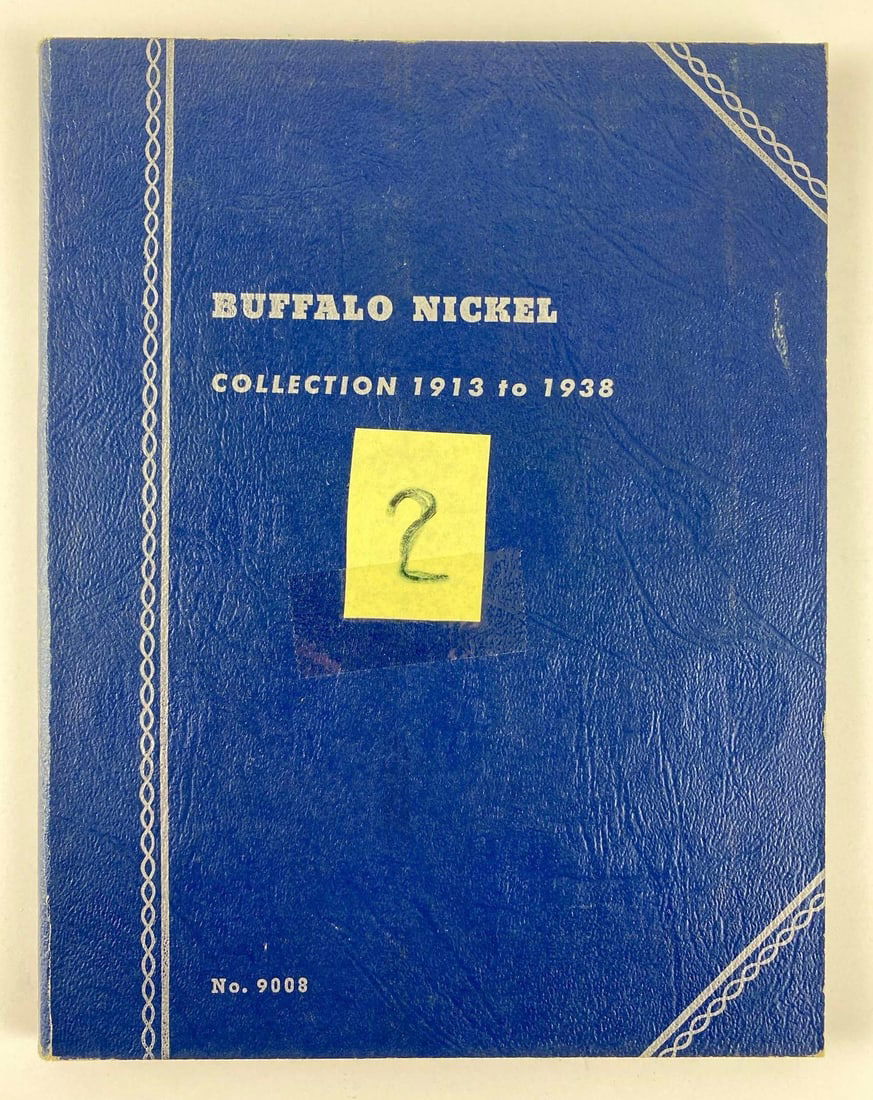 Group of 43 Silver Buffalo Nickels in a Whitman Folder (1 of 5)