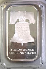SD Bullion We the People & Liberty Bell 1 oz .999 Fine Silver Bar Sealed