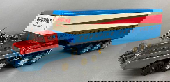 Sears Turnpike Fas Freight Tin Litho Truck