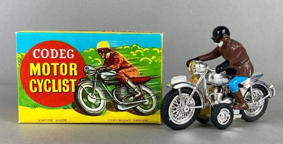 Codeg Motor Cyclist Plastic Friction Vehicle