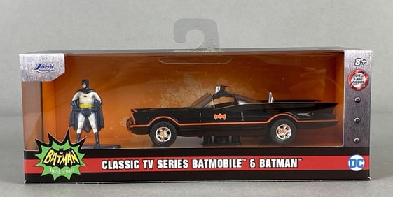 Jada DC Comics Batman Classic TV Series Batmobile and Batman Die-Cast Set