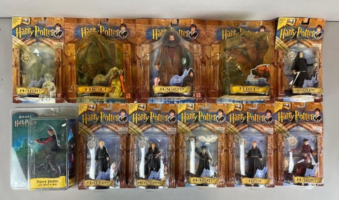 Group of Mattel Harry Potter and the Sorcerers Stone Action Figures