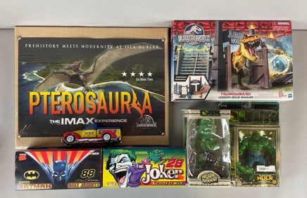 Group of Assorted Pop Culture Items