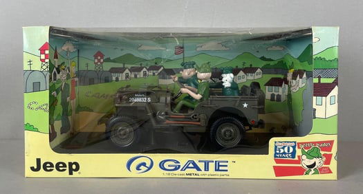Gate Beetle Bailey Jeep Adventures Die-Cast Vehicle